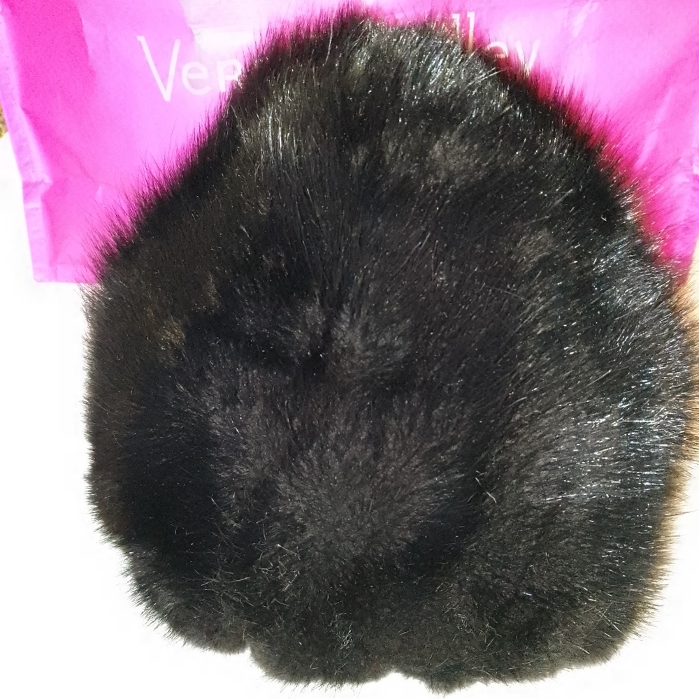 Black Mink Fur Hat (Pre-Loved) Gorgeous